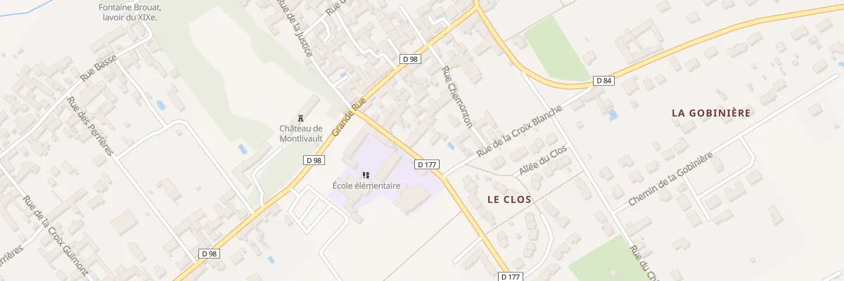 Plan du 10 Rue de Huisseau à Montlivault