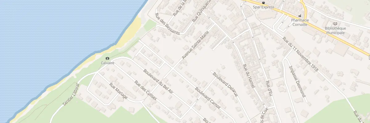 Plan du 17 Av Saintes Marie à Ault