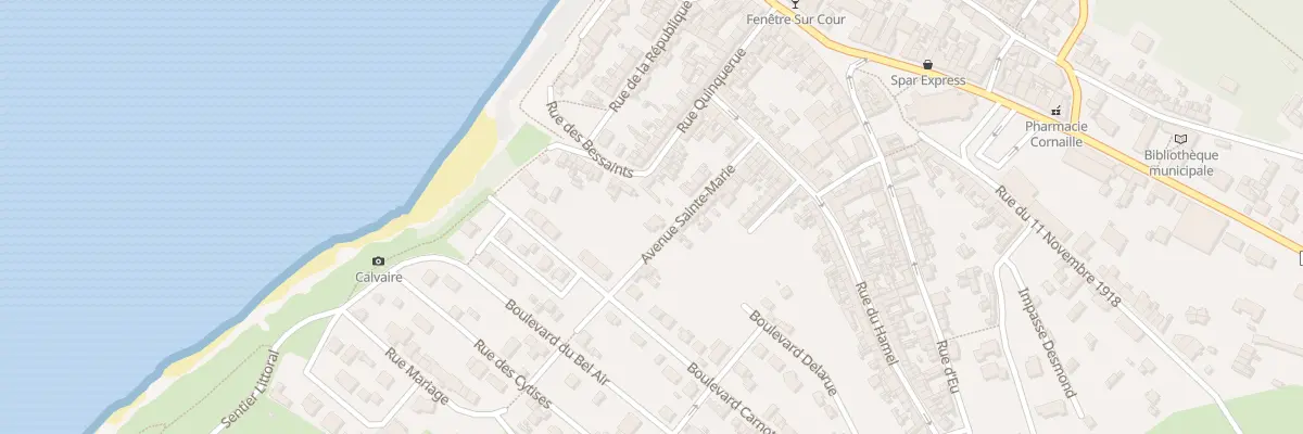 Plan du 29 Rue Quinquerue à Ault