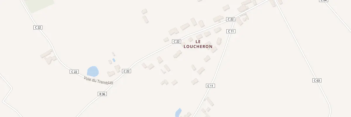 Plan du 207 Vc du Tremblay à Cheverny