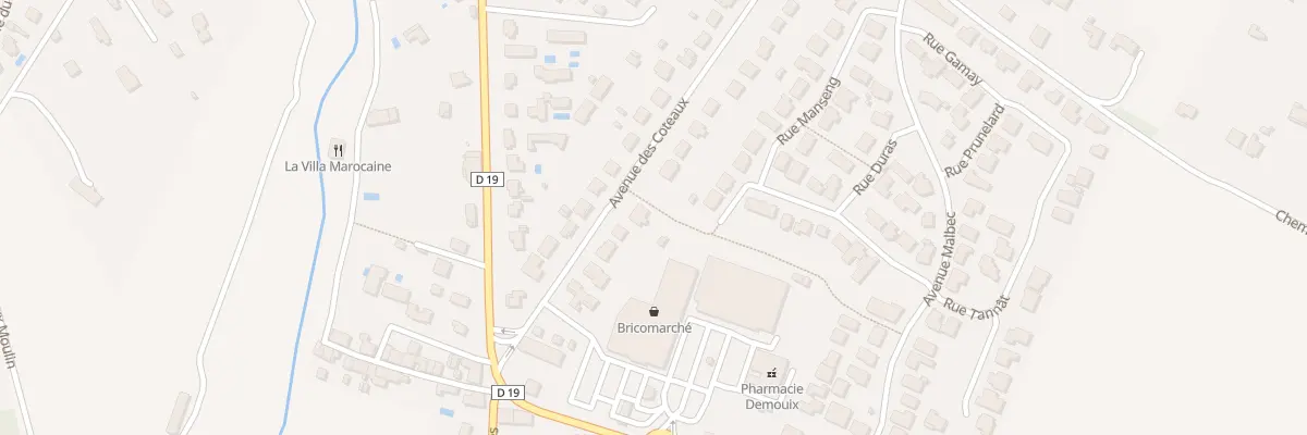 Plan du 11 Av des Coteaux à Venerque