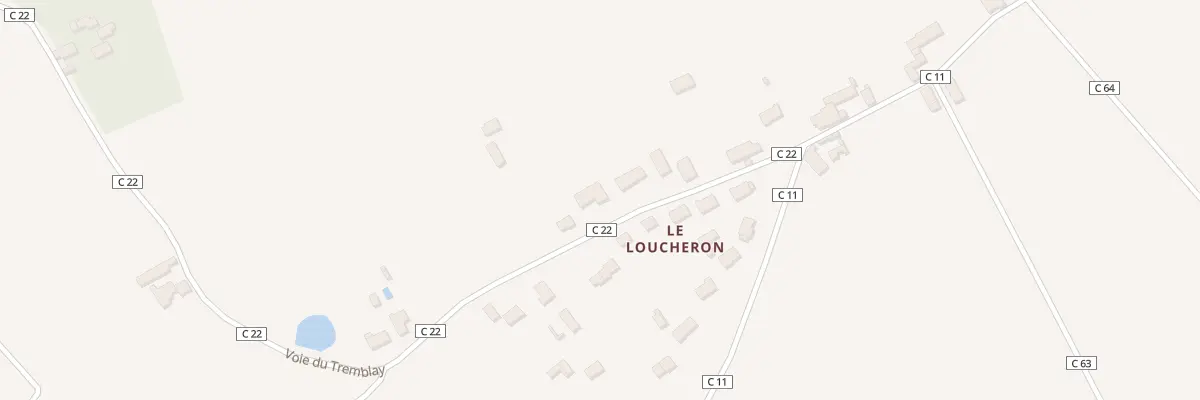 Plan du 190 Vc du Tremblay à Cheverny