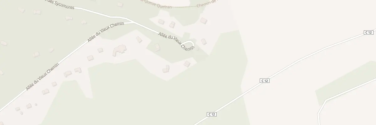 Plan du 34 All du Vieux Chemin à Breuilpont