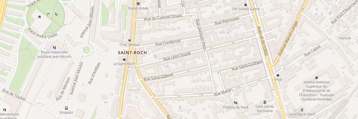 Plan du 18B Rue Léon Soulie à Toulouse