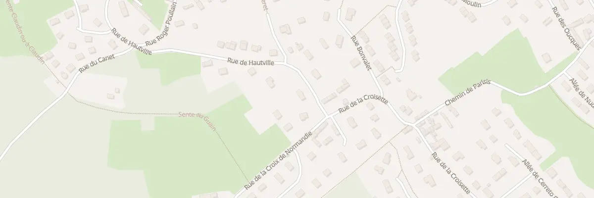 Plan du 22 Rue de Hautville à Saint-Marcel