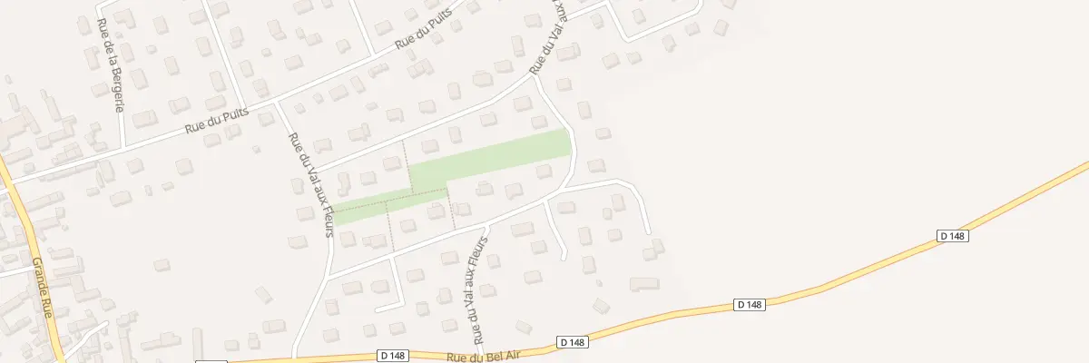 Plan du 32 Rue du Val aux Fleurs à Bueil
