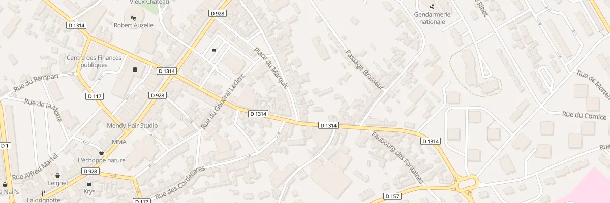 Plan du 8 Pl du Marquis à Neufchâtel-en-Bray