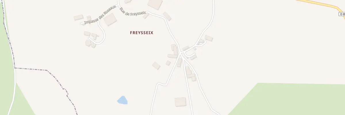 Plan du 247 Rue de Freysseix à Benayes