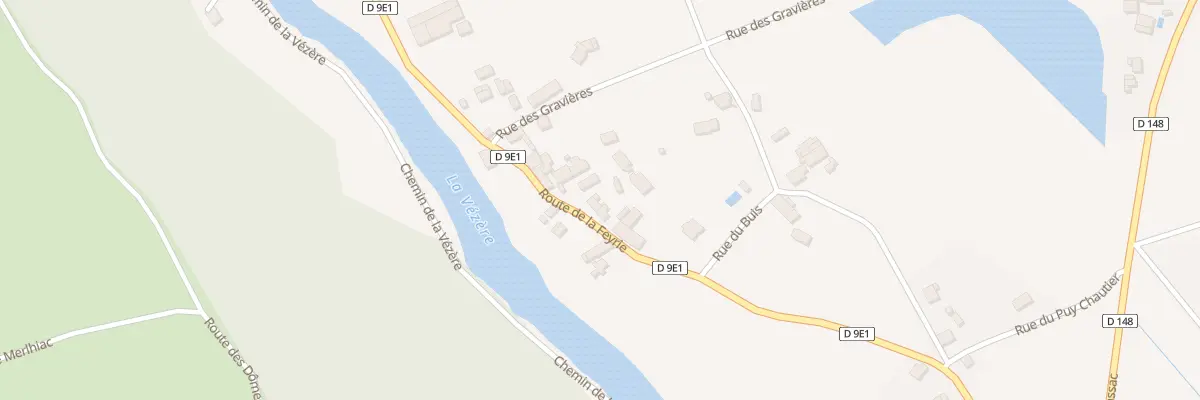 Plan du 30 Rte De La Feyrie à Saint-Viance