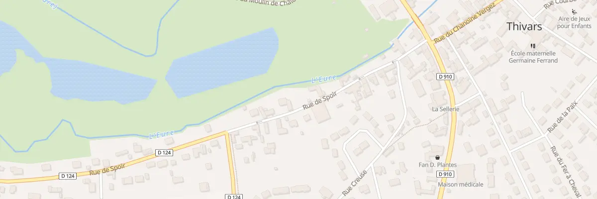 Plan du 24 Rue de Spoir à Thivars