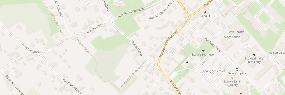 Plan du 4 Rue du Rouy à Saint-Marcel