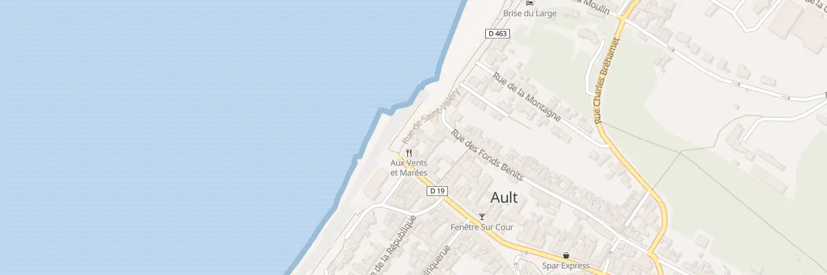 Plan du 2 Rue de Saint-valery à Ault
