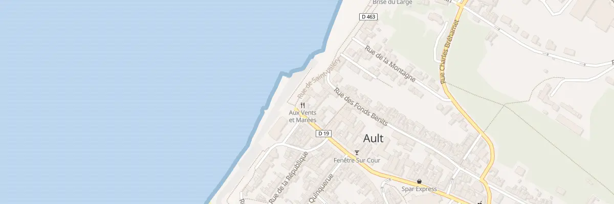Plan du 1 Gr Grande Rue à Ault