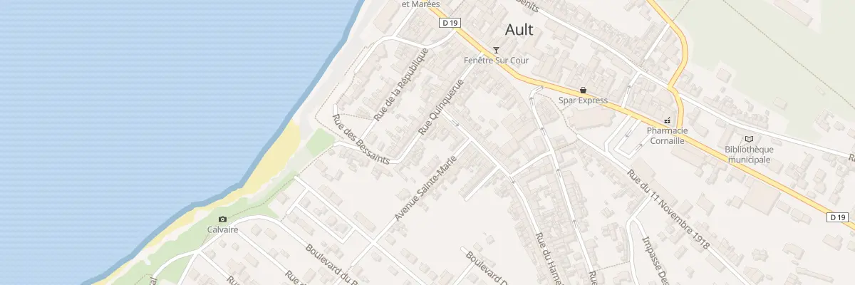 Plan du 19 Rue Quinquerue à Ault