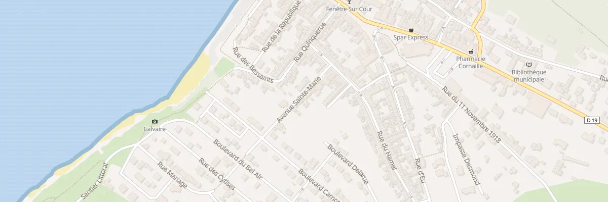 Plan du 9 Av Saintes Marie à Ault