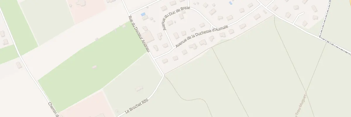 Plan du 4 Av de la Duchesse d’Aumale à Anet