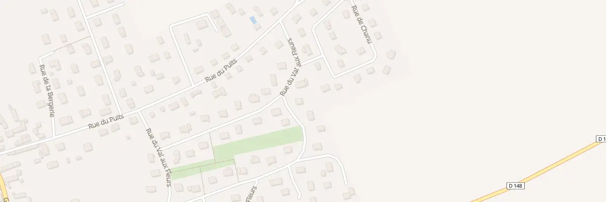 Plan du 27 Rue du Val aux Fleurs à Bueil