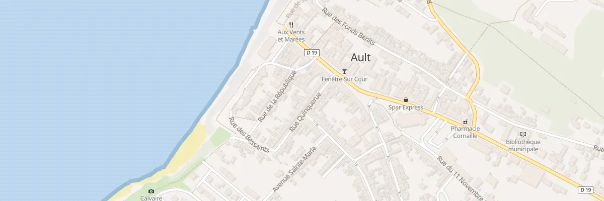 Plan du 14 Rue Quinquerue à Ault