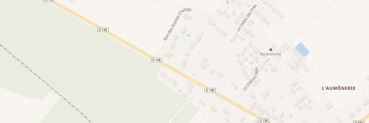 Plan du 39 Rue des Grands Champs à Saint-Lactencin