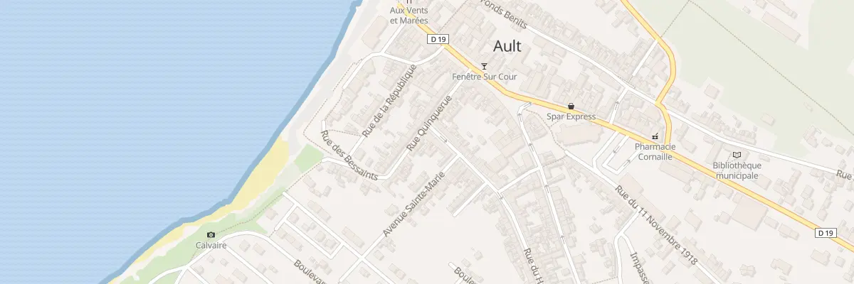 Plan du 2 Rue du Hamel à Ault