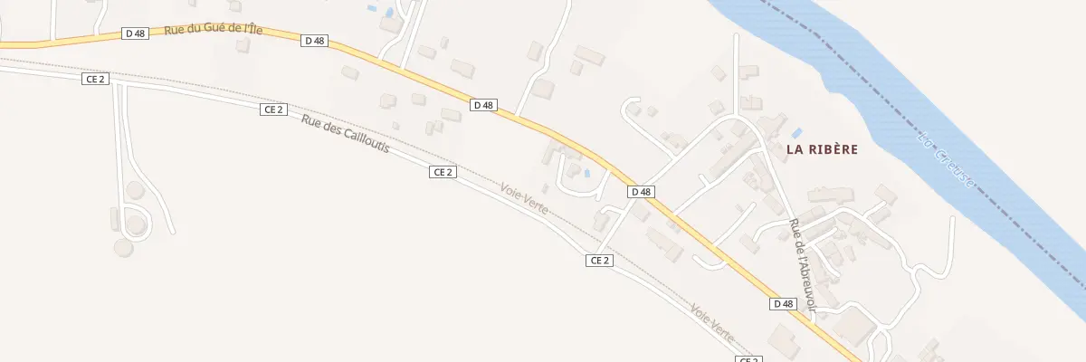 Plan du 24 Rue du Gué de l’île à Thenay