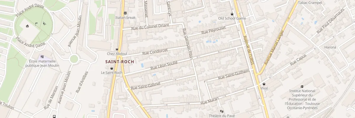 Plan du 37 Rue Léon Soulie à Toulouse