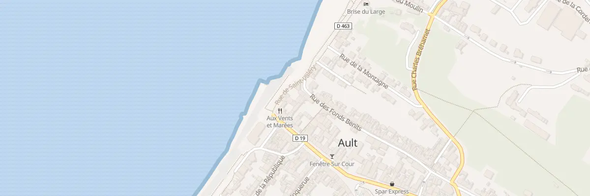 Plan du 4 Rue de Saint-valery à Ault