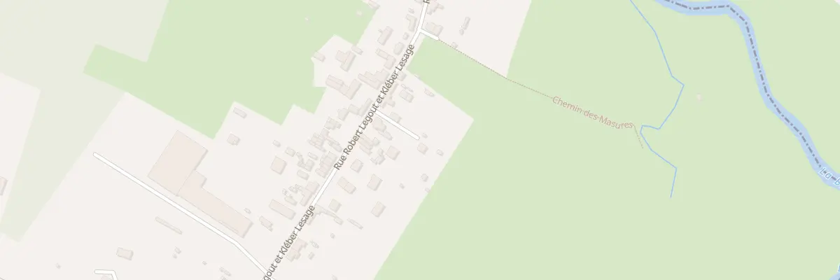 Plan du 26 Rue Legout Lesage à Ponts-et-Marais