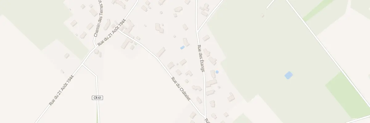 Plan du 402 Rue des Etangs à Mont-près-Chambord