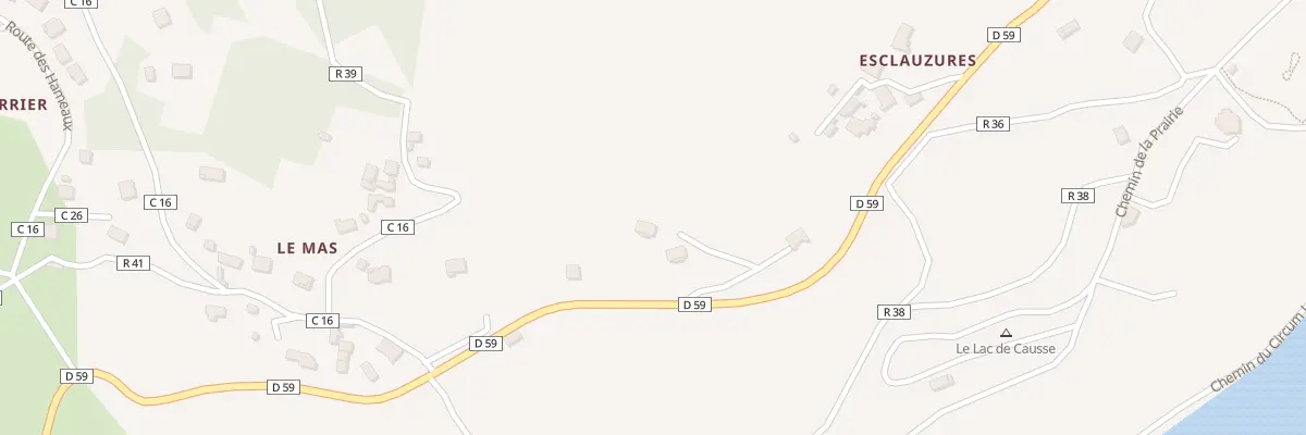 Plan du 145 Che De La Croze à Lissac-sur-Couze