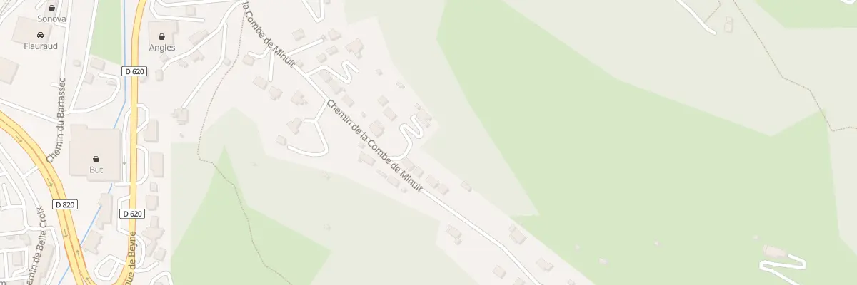 Plan du 437 Che de la Combe de Minuit à Cahors