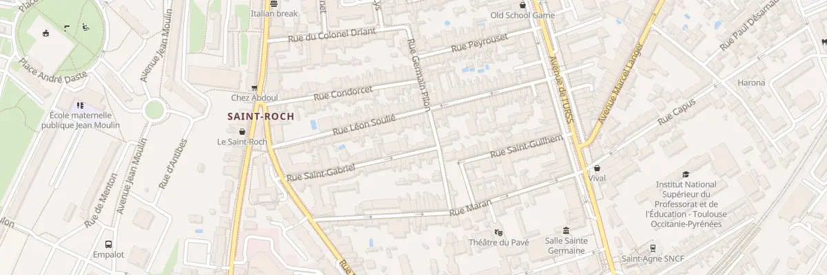 Plan du 26 Rue Léon Soulie à Toulouse