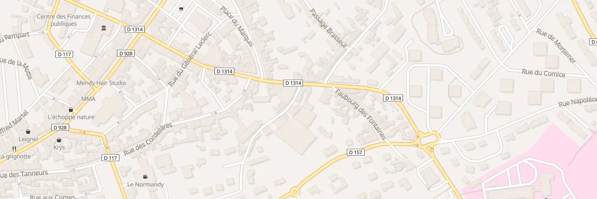 Plan du 8 Imp du Dos d’Ane à Neufchâtel-en-Bray