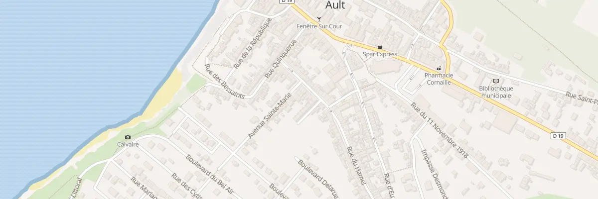 Plan du 16B Rue du Hamel à Ault