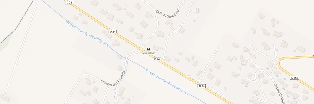 Plan du 57 Sauveterre à Aureville
