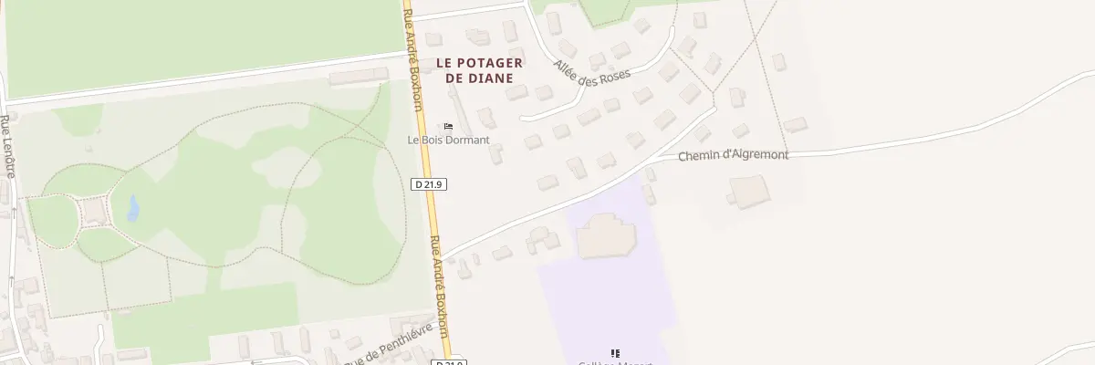 Plan du 3 Rue de l’Éolienne à Anet