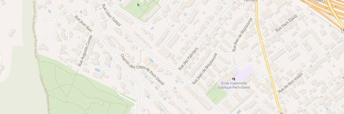 Plan du 46 Rue des Palmiers à Toulouse