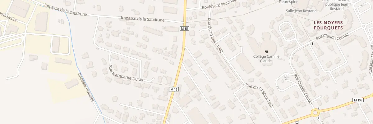 Plan du 44 Rte de Bessières à Launaguet