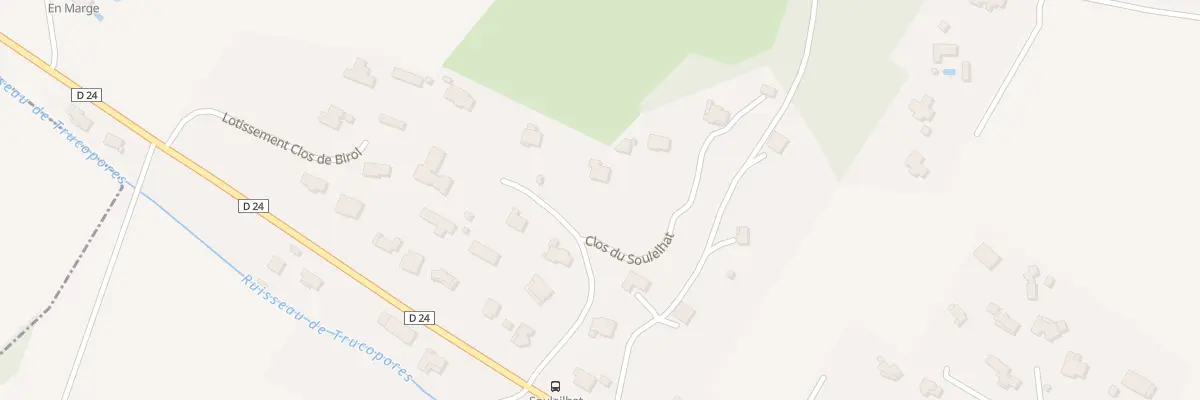 Plan du 4 Clos de Soulelhat à Aureville