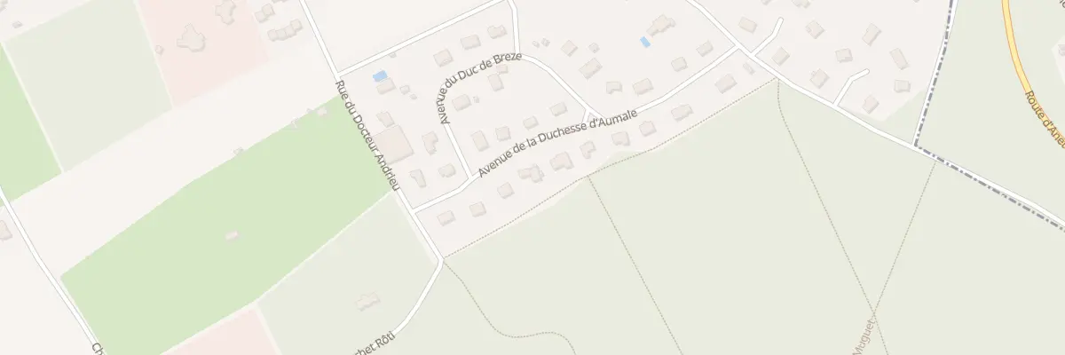 Plan du 8 Av de la Duchesse d’Aumale à Anet
