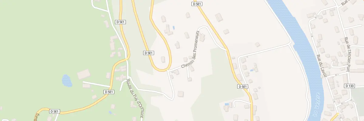Plan du 8 Che Des Promeneurs à Saint-Viance