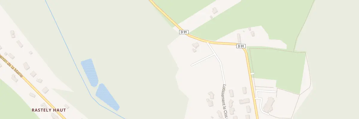Plan du 845 Rte de St Etienne de Tulmont à Léojac