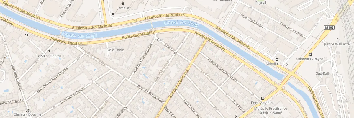 Plan du 26 Rue d’Orléans à Toulouse