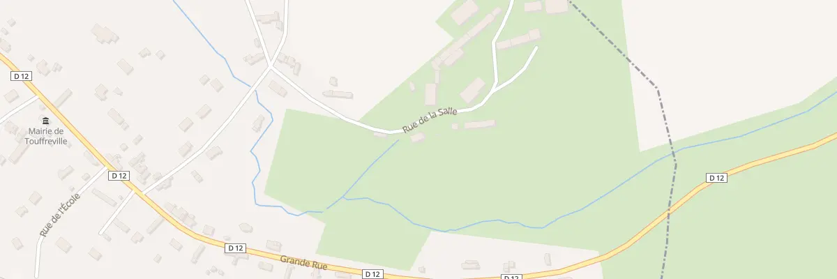 Plan du 5 Rue de la Salle à Touffreville