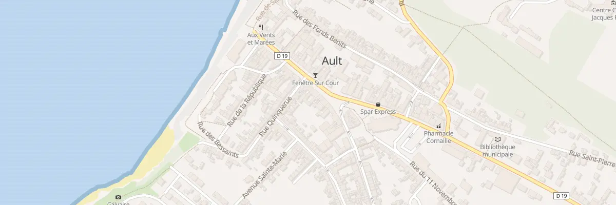 Plan de Gr Grande Rue à Ault