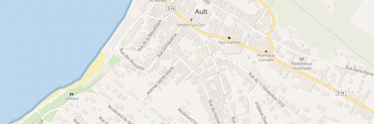 Plan du 21 Rue du Hamel à Ault