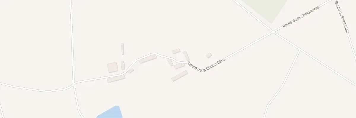 Plan du 3 Rte de la Chotardiere à Méhers