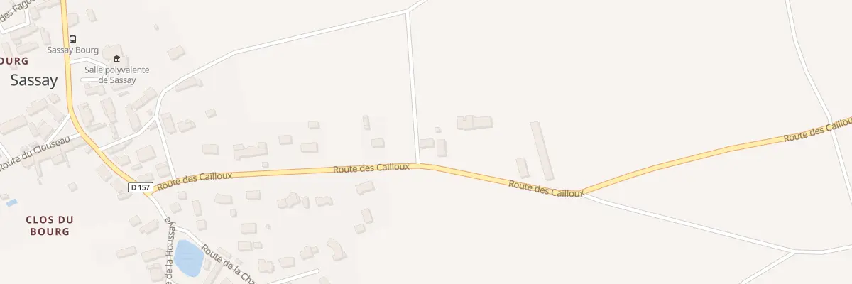 Plan du 11B Rte des Cailloux à Sassay