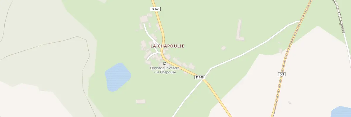 Plan du 1469 Rte d’Orgnac sur Vézère à Orgnac-sur-Vézère