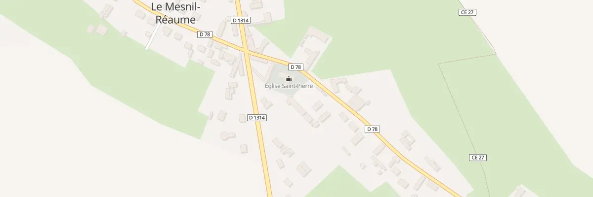 Plan du 5045 Village au Mesnil-Réaume